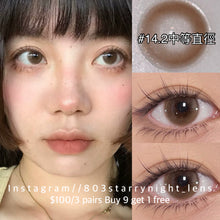 將圖片載入圖庫檢視器 新品預訂✨  落日奶酪🧀 thestarlens  啡色 brown 14.20mm 半年拋 (兩片裝) 🎀可預訂請撳度數選項中最下🎀 ✨$100/3對✨