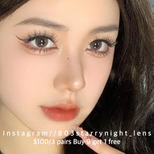 將圖片載入圖庫檢視器 現貨 波光奶咖🤎ovo 啡色 brown 14.00mm 半年拋 (兩片裝) 🎀可預訂請撳度數選項中最下🎀 ✨$100/3對✨