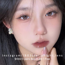 將圖片載入圖庫檢視器 新品預訂✨ 草莓晶 ovo 棕色 brown 14.20mm 半年拋 (兩片裝) 🎀可預訂請撳度數選項中最下🎀 ✨$100/3對✨