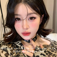 將圖片載入圖庫檢視器 新品預訂✨ 電子玉兔❤️ the starlens 紅色 red 14.50mm 半年拋 (兩片裝) 🎀可預訂請撳度數選項中最下🎀 ✨$100/3對✨