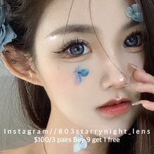 將圖片載入圖庫檢視器 現貨  霧面鱷 ovo 藍色 blue 14.50mm 半年拋 (兩片裝) 🎀可預訂請撳度數選項中最下🎀 ✨$100/3對✨