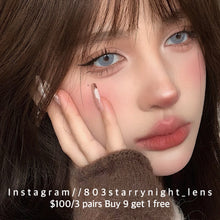 將圖片載入圖庫檢視器 現貨 藍毒🩵 ovo 藍色 blue 14.00mm 半年拋 (兩片裝) 🎀可預訂請撳度數選項中最下🎀 ✨$100/3對✨