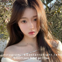 將圖片載入圖庫檢視器 現貨 透水光棕 tina 啡色 brown 14.50mm 半年拋 (兩片裝) 🎀可預訂請撳度數選項中最下🎀 ✨$100/3對✨