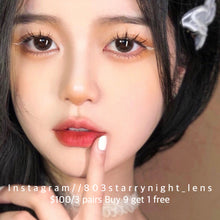 將圖片載入圖庫檢視器 新品預訂✨  紅豆栗子咖🤎 thestarlens 啡色 brown 14.50mm 半年拋 (兩片裝) 🎀可預訂請撳度數選項中最下🎀 ✨$100/3對✨