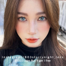 將圖片載入圖庫檢視器 現貨 金龍魚藍💙 Tina 藍色 blue 14.50mm 半年拋 (兩片裝) 🎀可預訂請撳度數選項中最下🎀 ✨$100/3對✨