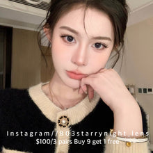 將圖片載入圖庫檢視器 現貨 巴斯克黑冰🩶 afqueen 灰色 gray 14.20mm 年拋 (兩片裝) 🎀可預訂請撳度數選項中最下🎀 ✨$100/3對✨