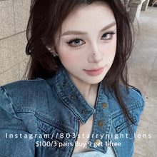 將圖片載入圖庫檢視器 新品預訂✨ 反光燈灰🩶 thestarlens 灰色 gray 14.20mm 年拋 (兩片裝) 🎀可預訂請撳度數選項中最下🎀 ✨$100/3對✨