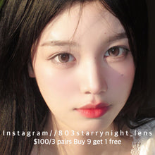 將圖片載入圖庫檢視器 現貨 巴斯克玫瑰🩷🌹 ovolook 粉紅色 啡色 brown pink 14.20mm 半年拋 (兩片裝) 🎀可預訂請撳度數選項中最下🎀 ✨$100/3對✨