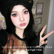 將圖片載入圖庫檢視器 現貨 藍繃帶💙 af queen 藍色 blue 14.50mm 年拋 (兩片裝) 🎀可預訂請撳度數選項中最下🎀 ✨$100/3對✨