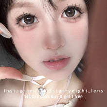 將圖片載入圖庫檢視器 新品預訂✨ 吐司泡奶🤎 Tina 棕色 brown 14.50mm 半年拋 (兩片裝) 🎀可預訂請撳度數選項中最下🎀 ✨$100/3對✨