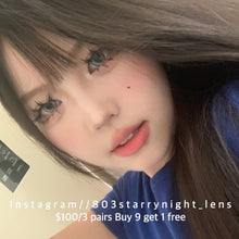 將圖片載入圖庫檢視器 現貨 海的女兒🩶 afqueen 灰色 gray 14.50mm 年拋 (兩片裝) 🎀可預訂請撳度數選項中最下🎀 ✨$100/3對✨