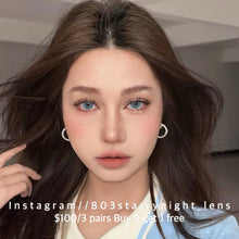 將圖片載入圖庫檢視器 現貨 路西法藍🩵 ovo藍色 blue 14.20mm 半年拋 (兩片裝) 🎀可預訂請撳度數選項中最下🎀 ✨$100/3對✨