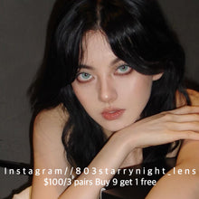 將圖片載入圖庫檢視器 現貨 紐約綠💚af queen 綠色 green 14.50mm 年拋 (兩片裝) 🎀可預訂請撳度數選項中最下🎀