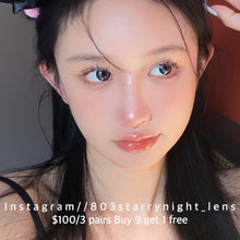 將圖片載入圖庫檢視器 現貨 甜櫻芭比藍💙Xiyou 灰色 gray 14.50mm 年拋 (兩片裝)🎀可預訂請撳度數選項中最下🎀 ✨$100/3對✨