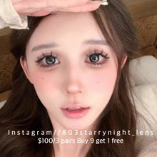 將圖片載入圖庫檢視器 現貨 地心引力🩶 afqueen 灰色 gray 14.50mm 年拋 (兩片裝) 🎀可預訂請撳度數選項中最下🎀 ✨$100/3對✨