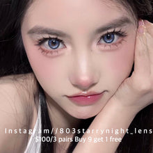 將圖片載入圖庫檢視器 現貨 來古冰川🩵Ovo藍色 blue 14.20mm 半年拋 (兩片裝) 🎀可預訂請撳度數選項中最下🎀 ✨$100/3對✨