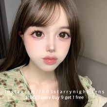 將圖片載入圖庫檢視器 現貨 莫奈蜜咖🤎 af 啡色 brown 14.50mm 年拋 (兩片裝) 🎀可預訂請撳度數選項中最下🎀 ✨$100/3對✨