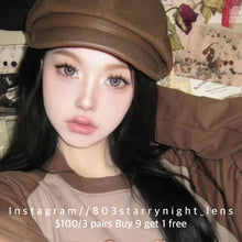 將圖片載入圖庫檢視器 現貨 白月光🌙 AF 啡色 brown 14.5mm 年拋(兩片裝)🎀可預訂請撳度數選項中最下🎀 ✨$100/3對✨