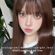 將圖片載入圖庫檢視器 現貨 超大泡泡糖棕🤎 lrgood 啡色 brown 14.50mm 年拋 (兩片裝) 🎀可預訂請撳度數選項中最下🎀 ✨$100/3對✨