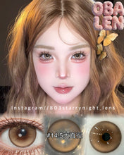 將圖片載入圖庫檢視器 新品預訂✨ 膠原少女💛 Obalen 啡色 brown 14.50mm 半年拋 (兩片裝) 🎀可預訂請撳度數選項中最下🎀 ✨$140/3對✨
