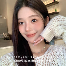 將圖片載入圖庫檢視器 現貨 髒髒黑桃  Tina 黑色 black 14.50mm 半年拋 (兩片裝) 🎀可預訂請撳度數選項中最下🎀 ✨$100/3對✨