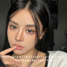 將圖片載入圖庫檢視器 現貨 碎冰珠💜🖤 ovo 紫色 黑色 black purple 14.50mm 半年拋 (兩片裝) 🎀可預訂請撳度數選項中最下🎀 ✨$100/3對✨