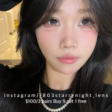 將圖片載入圖庫檢視器 現貨 害羞小哭包🩶  Tina 灰色 gray 14.50mm 半年拋 (兩片裝) 🎀可預訂請撳度數選項中最下🎀 ✨$100/3對✨