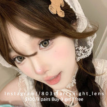 將圖片載入圖庫檢視器 現貨 土耳其🤎 afqueen 啡色 brown 14.50mm 年拋 (兩片裝) 🎀可預訂請撳度數選項中最下🎀 ✨$100/3對✨