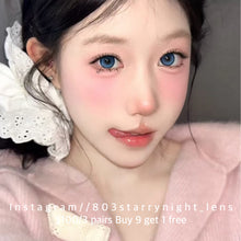 將圖片載入圖庫檢視器 現貨 醬醬藍莓🫐 af queen 藍色 blue 14.50mm 年拋 (兩片裝)🎀可預訂請撳度數選項中最下🎀 ✨$100/3對✨