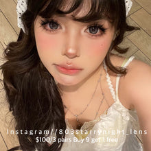 將圖片載入圖庫檢視器 新品預訂✨ 海藍托帕💙 af 藍色 blue 14.50mm 年拋 (兩片裝) 🎀可預訂請撳度數選項中最下🎀 ✨$100/3對✨