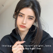 將圖片載入圖庫檢視器 現貨 厭世多巴胺🤎clamido 啡色 brown 14.20mm 年拋 (兩片裝) 🎀可預訂請撳度數選項中最下🎀 ✨$100/3對✨