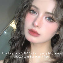 將圖片載入圖庫檢視器 現貨 權利白茶🩶 af queen 灰色 gray 14.50mm 年拋 (兩片裝) 🎀可預訂請撳度數選項中最下🎀 ✨$100/3對✨