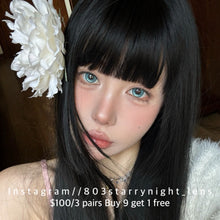 將圖片載入圖庫檢視器 現貨 爆改人魚🩵  Tina 藍色 blue 14.50mm 半年拋 (兩片裝) 🎀可預訂請撳度數選項中最下🎀 ✨$100/3對✨