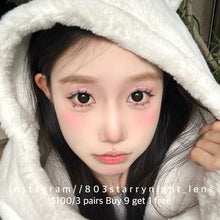 將圖片載入圖庫檢視器 現貨 超大嘟嘟黑🖤 afqueen 黑色 black  14.50mm 年拋 (兩片裝) 🎀可預訂請撳度數選項中最下🎀 ✨$100/3對✨