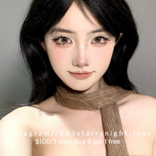 將圖片載入圖庫檢視器 現貨 檸檬海灘🏖️ thestarlens 啡色 brown 14.50mm 半年拋 (兩片裝) 🎀可預訂請撳度數選項中最下🎀 ✨$100/3對✨