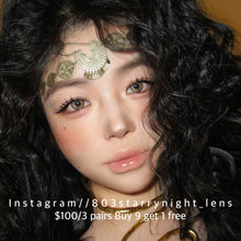 將圖片載入圖庫檢視器 現貨 末日沙丘🤎 Tina 啡色 brown 14.20mm 半年拋 (兩片裝) 🎀可預訂請撳度數選項中最下🎀 ✨$100/3對✨