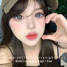 將圖片載入圖庫檢視器 新品預訂✨ 夏日甜果藍💙 af 藍色 blue 14.50mm 年拋 (兩片裝)🎀可預訂請撳度數選項中最下🎀 ✨$100/3對✨