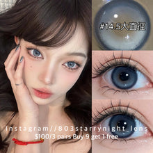 將圖片載入圖庫檢視器 新品預訂✨  流動的海🌊  thestarlens 藍色 Blue 14.50mm 半年拋 (兩片裝) 🎀可預訂請撳度數選項中最下🎀 ✨$100/3對✨