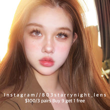 將圖片載入圖庫檢視器 現貨 厭世多巴胺🤎clamido 啡色 brown 14.20mm 年拋 (兩片裝) 🎀可預訂請撳度數選項中最下🎀 ✨$100/3對✨