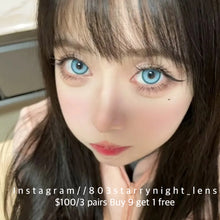 將圖片載入圖庫檢視器 新品預訂✨ 歐洲芭比🩵 af 藍色 blue 14.50mm 年拋 (兩片裝) 🎀可預訂請撳度數選項中最下🎀 ✨$100/3對✨