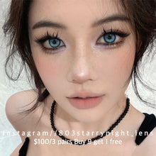 將圖片載入圖庫檢視器 現貨 仙本納海域💙 Clamido 藍色 blue 14.20mm 年拋 (兩片裝) 🎀可預訂請撳度數選項中最下🎀 ✨$100/3對✨