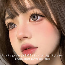 將圖片載入圖庫檢視器 現貨 白月光🌙 AF 啡色 brown 14.5mm 年拋(兩片裝)🎀可預訂請撳度數選項中最下🎀 ✨$100/3對✨