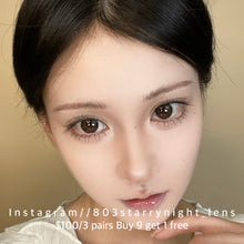 將圖片載入圖庫檢視器 新品預訂✨ 奶甜咖🤎 thestarlens 棕色 brown 14.20mm 半年拋 (兩片裝) 🎀可預訂請撳度數選項中最下🎀 ✨$100/3對✨