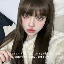 將圖片載入圖庫檢視器 現貨 生薑裸米🤎 af queen啡色 brown 14.50mm 年拋 (兩片裝) 🎀可預訂請撳度數選項中最下🎀 ✨$100/3對✨