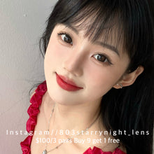 將圖片載入圖庫檢視器 現貨 超大嘟嘟黑🖤 afqueen 黑色 black  14.50mm 年拋 (兩片裝) 🎀可預訂請撳度數選項中最下🎀 ✨$100/3對✨