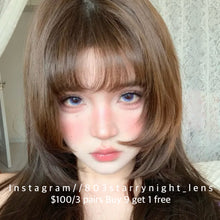 將圖片載入圖庫檢視器 現貨 邂逅晚禮服💜 Ovo 紫色 purple 14.50mm 年拋 (兩片裝) 🎀可預訂請撳度數選項中最下🎀 ✨$100/3對✨