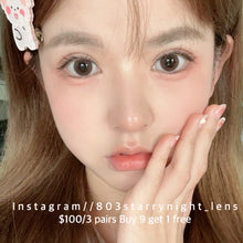 將圖片載入圖庫檢視器 現貨 熱可可☕️ ovo 啡色 brown 14.20mm 半年拋 (兩片裝) 🎀可預訂請撳度數選項中最下🎀 ✨$100/3對✨