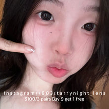 將圖片載入圖庫檢視器 新品預訂✨ 夏日螢光黑🖤 Af 黑色 black 14.50mm 半年拋 (兩片裝) 🎀可預訂請撳度數選項中最下🎀 ✨$100/3對✨