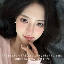 將圖片載入圖庫檢視器 新品預訂✨ 迷人小富婆🤎 af 啡色 brown 14.50mm 年拋 (兩片裝) 🎀可預訂請撳度數選項中最下🎀 ✨$100/3對✨