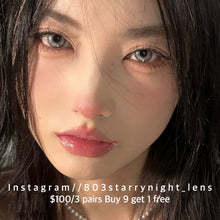 將圖片載入圖庫檢視器 現貨 黑化蘑菇🩶 clamido 灰色 gray 14.20mm 年拋 (兩片裝) 🎀可預訂請撳度數選項中最下🎀 ✨$100/3對✨